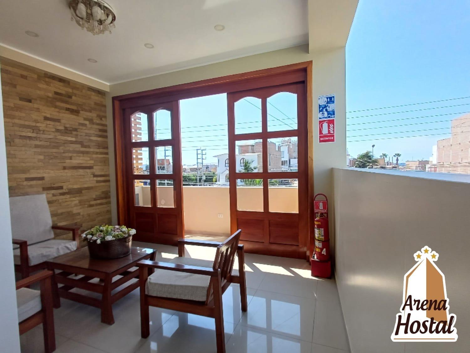 Arena Hostal Paracas Bagian luar foto