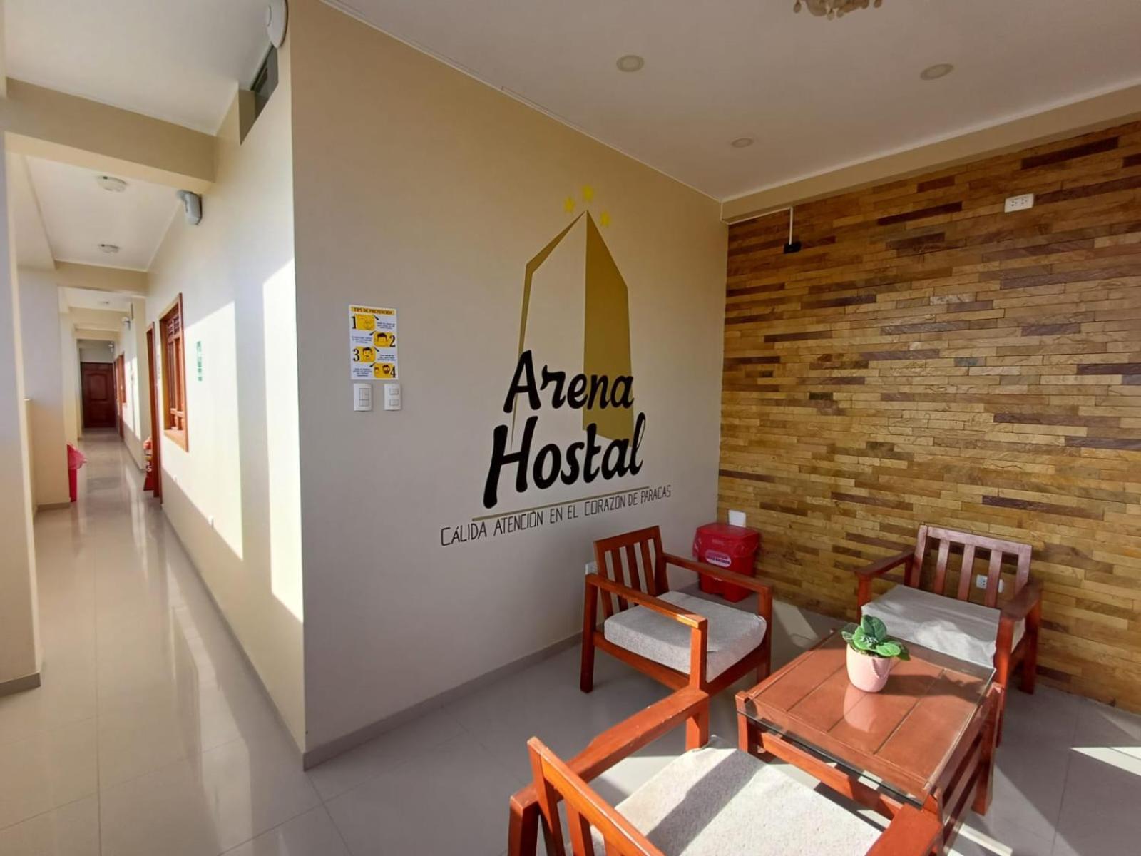 Arena Hostal Paracas Bagian luar foto