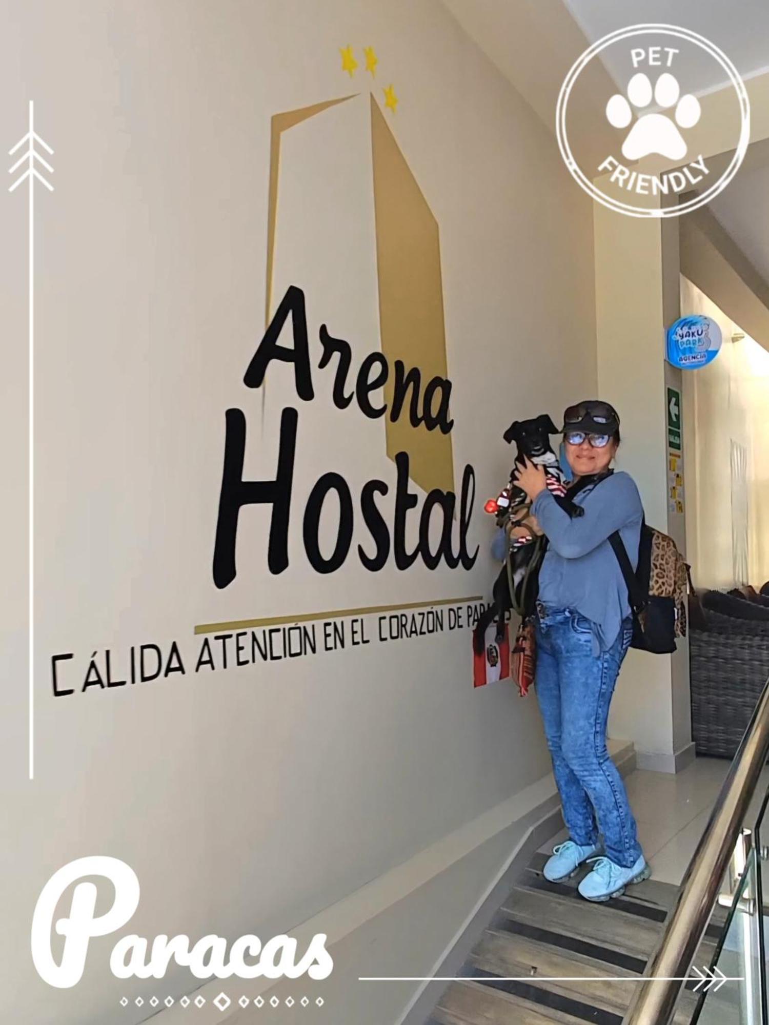 Arena Hostal Paracas Bagian luar foto