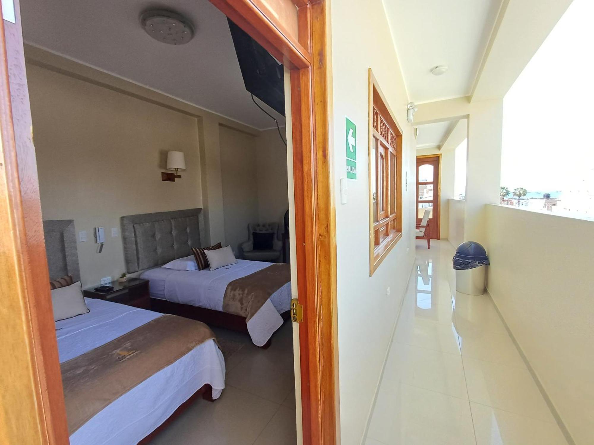 Arena Hostal Paracas Bagian luar foto