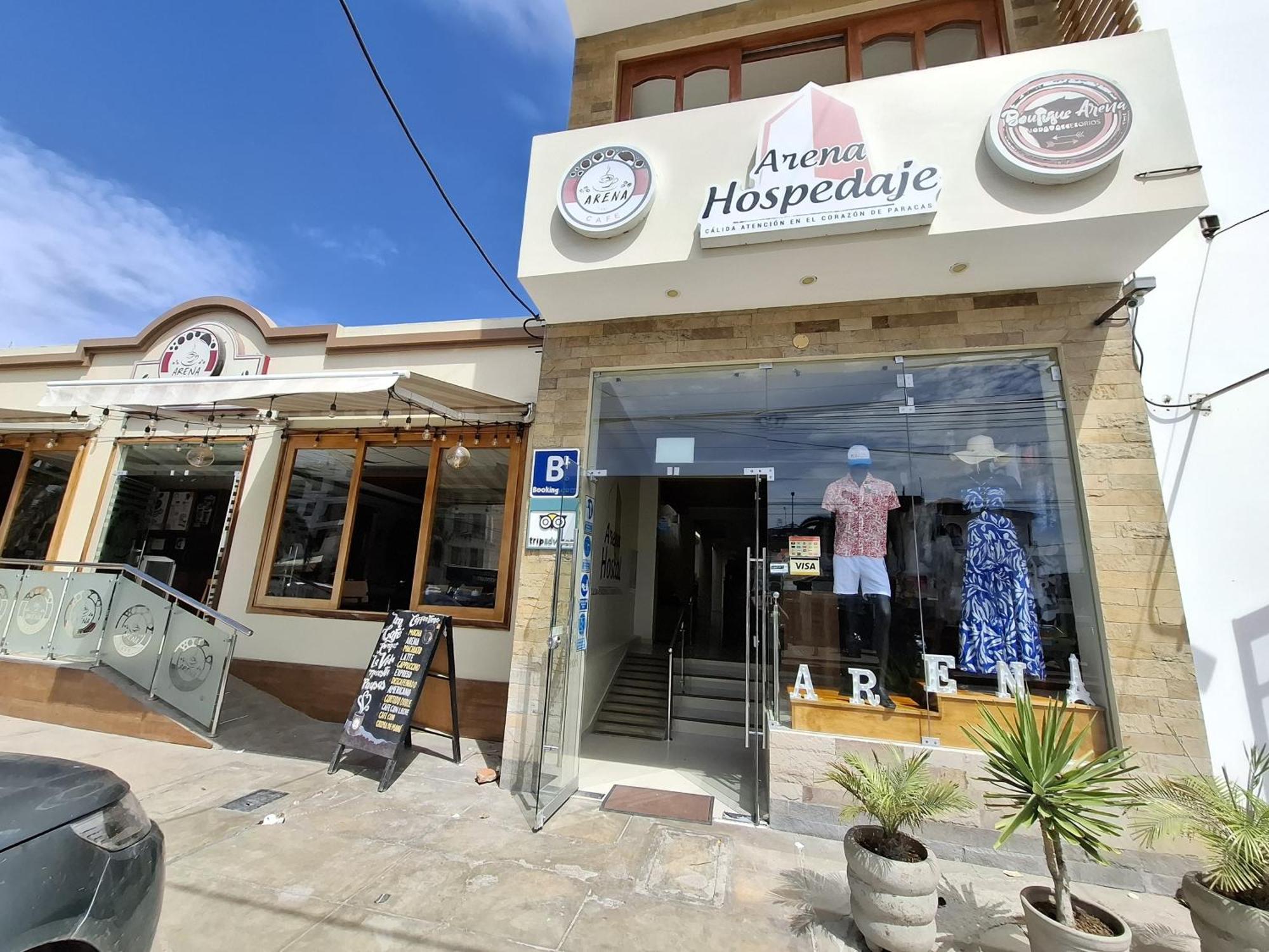 Arena Hostal Paracas Bagian luar foto